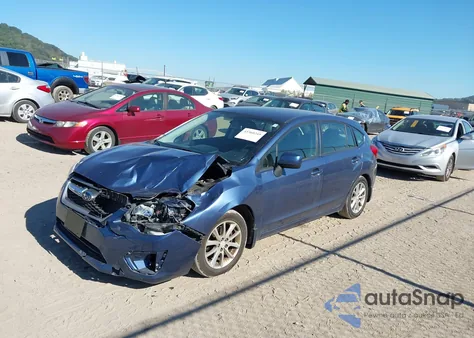 2013 Subaru Impreza 2.0I Premium from USA, damaged, VIN JF1GPAC64DH838058